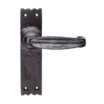 Slimline V Black Door Handles - Lf5508 Picture of Slimline V Black Door Handles - Lf5508