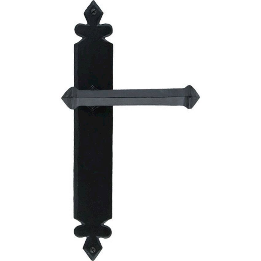 Picture of Black Tudor Black Door Handles - 33173