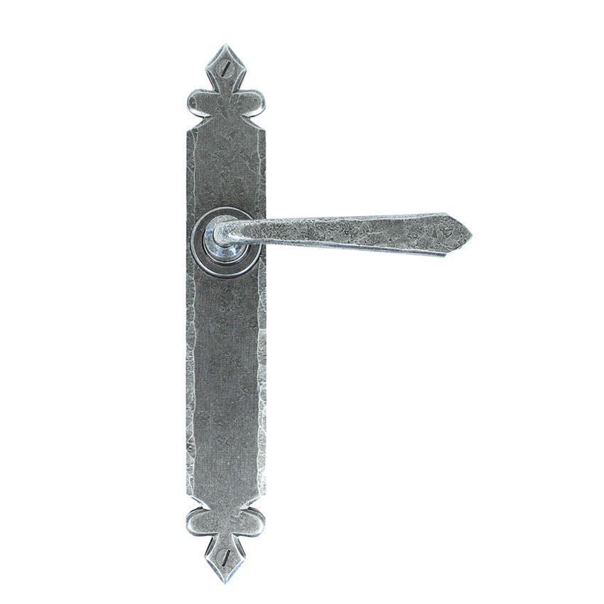 Picture of Pewter Cromwell Door Handles - 33731