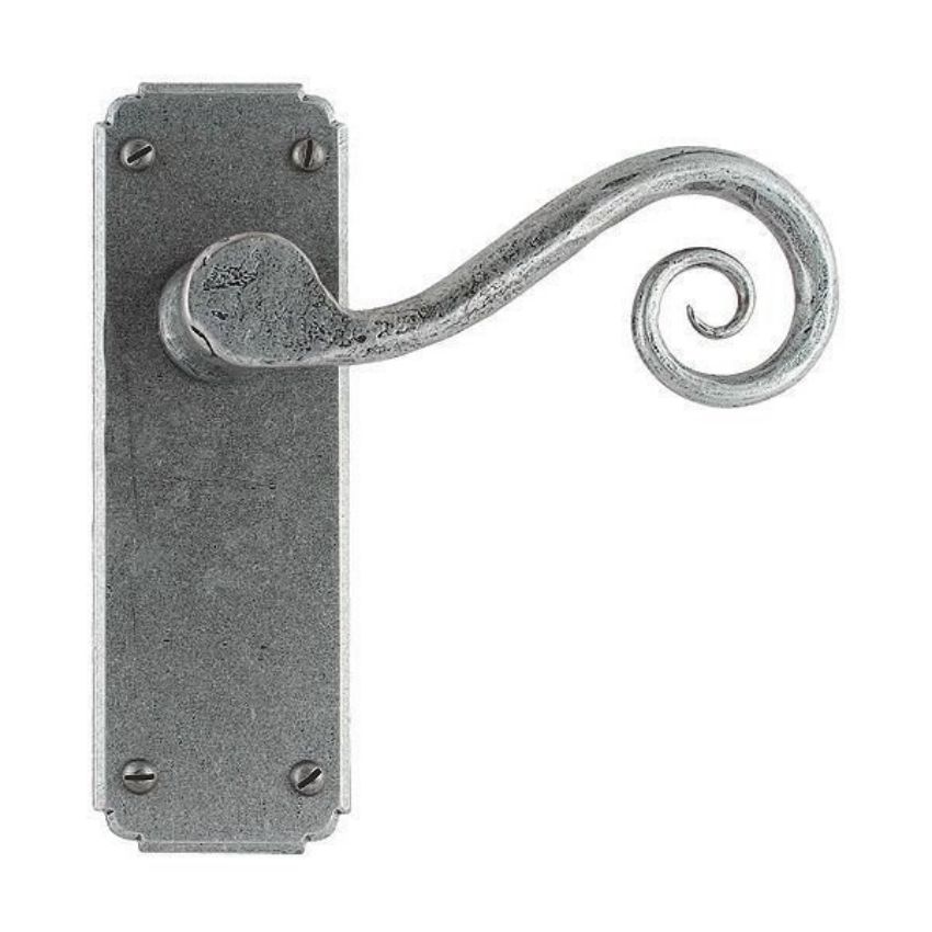 Picture of Pewter Monkeytail Door Handles - 33616