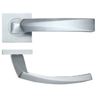 Picture of Hydra Door Handle on Square Rose - RMSQ010SC