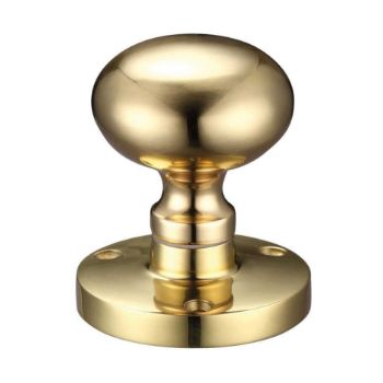 Mushroom Mortice Knobs - ZCB35PB Picture of Mushroom Mortice Knobs - ZCB35PB