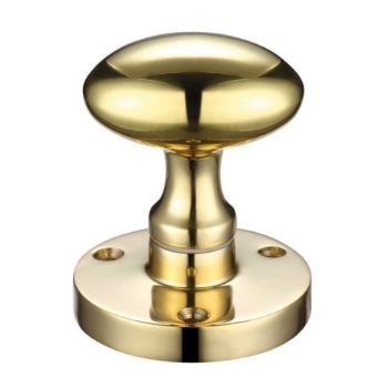 Oval Mortice Knobs - ZCB34PB Picture of Oval Mortice Knobs - ZCB34PB