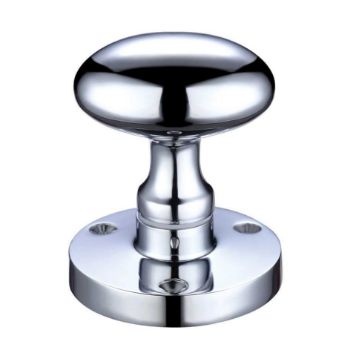 Oval Mortice Knobs - ZCB34PC Picture of Oval Mortice Knobs - ZCB34PC