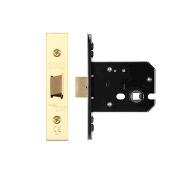 76MM PVD BRASS FLAT LATCH