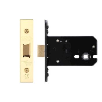 102MM PVD BRASS FLAT LATCH