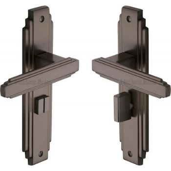 Picture of Astoria WC Bathroom Door Handle - Ast5930Mb Picture of Astoria WC Bathroom Door Handle - Ast5930Mb