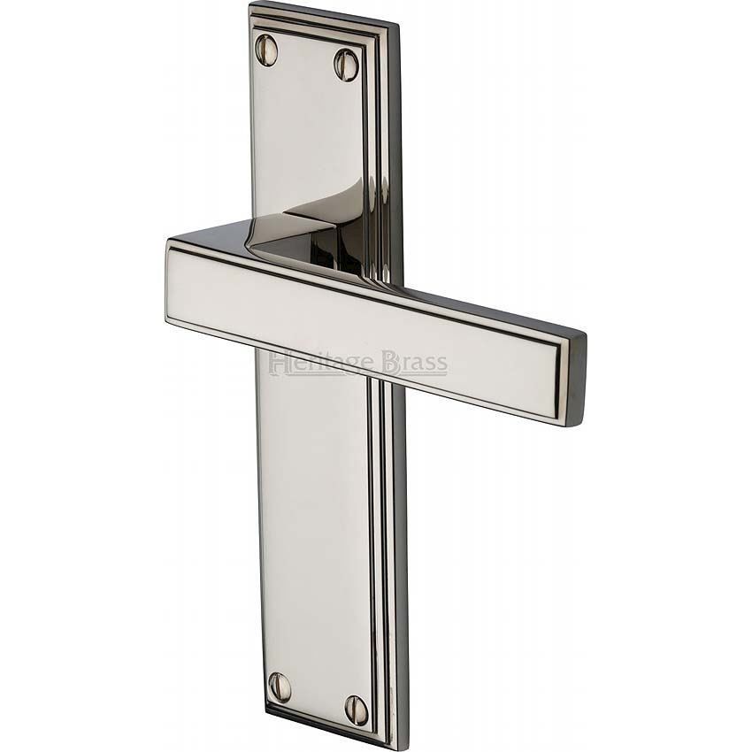 Picture of Atlantis Door Handle In Polished Nickel - ATL5710-PN