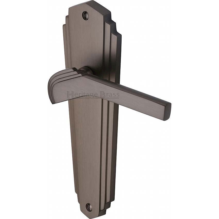 Picture of Waldorf Door Handle - WAL6510-MB