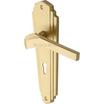 Picture of Waldorf Lock Handle - WAL6500SB Picture of Waldorf Lock Handle - WAL6500SB