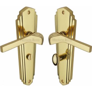 Picture of Waldorf Bathroom Door Handle - Wal6530Pb Picture of Waldorf Bathroom Door Handle - Wal6530Pb