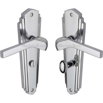 Picture of Waldorf Bathroom Door Handle - Wal6530Pc Picture of Waldorf Bathroom Door Handle - Wal6530Pc
