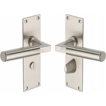 Picture of Bauhaus WC Bathroom Door Handle - Bau7330Sn Picture of Bauhaus WC Bathroom Door Handle - Bau7330Sn