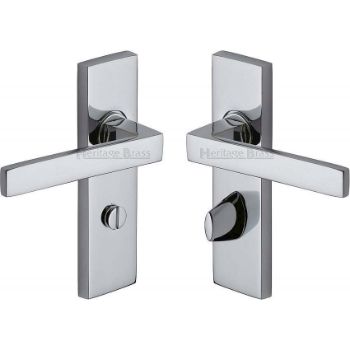 Picture of Delta WC Bathroom Door Handle - Del6030Pc Picture of Delta WC Bathroom Door Handle - Del6030Pc