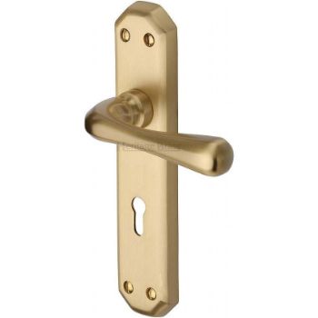 Picture of Charlbury Lock Handle - V7050SB - EXT