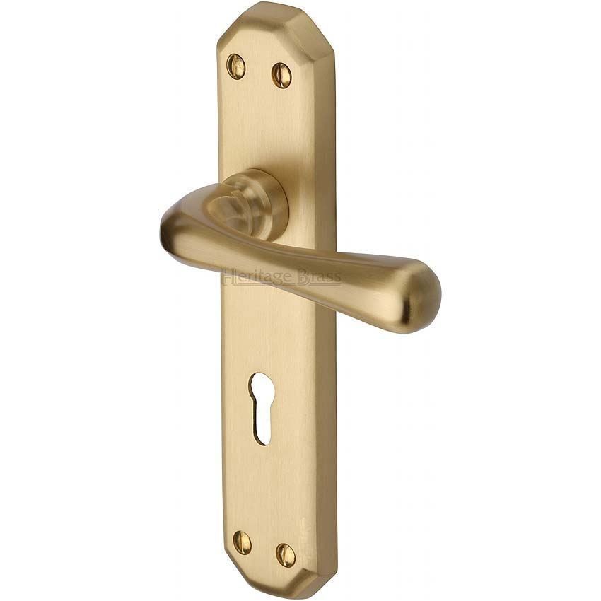 Picture of Charlbury Lock Handle - V7050SB - EXT