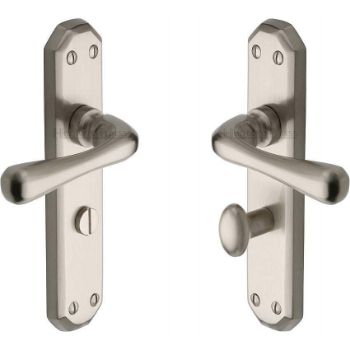 Picture of Charlbury WC Bathroom Door Handle - V7070Sn Picture of Charlbury WC Bathroom Door Handle - V7070Sn