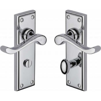 Picture of Edwardian Bathroom Door Handle - W3220Pc Picture of Edwardian Bathroom Door Handle - W3220Pc