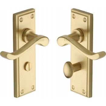 Picture of Edwardian WC Bathroom Door Handle - W3220Sb Picture of Edwardian WC Bathroom Door Handle - W3220Sb