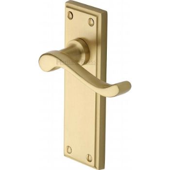 Picture of Edwardian Latch Door Handle - W3213Sb Picture of Edwardian Latch Door Handle - W3213Sb