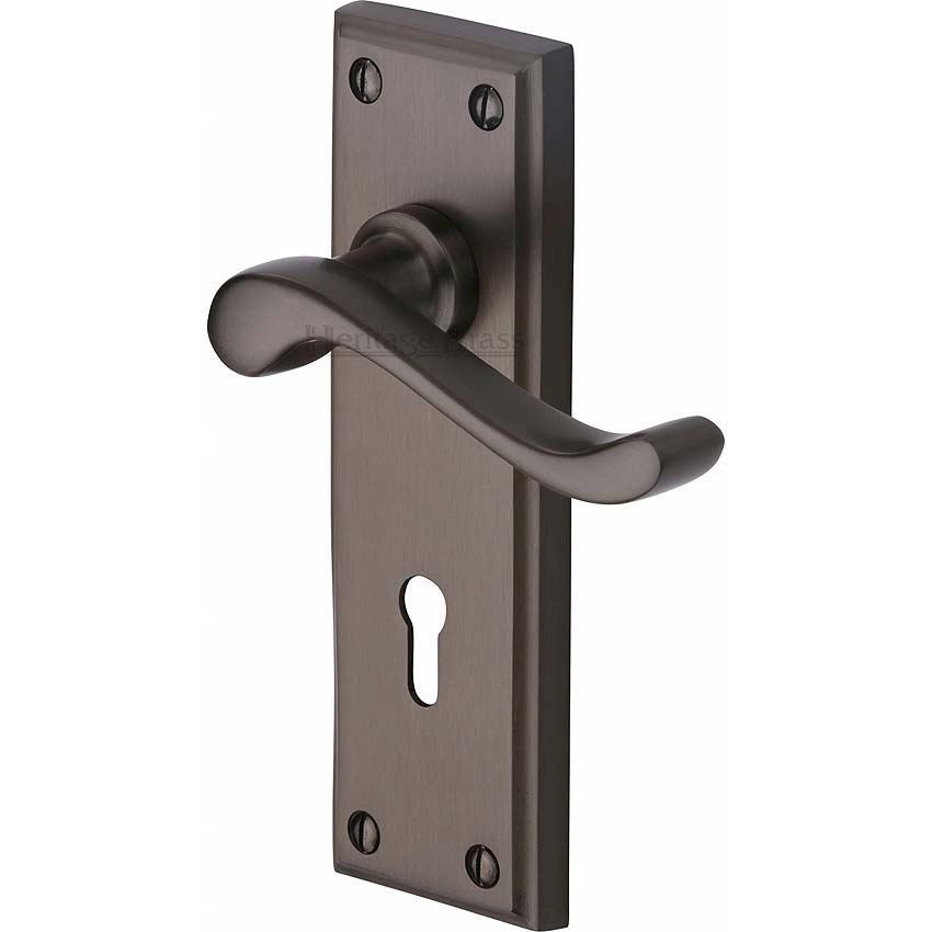 Picture of Edwardian Lock Handle - W3200MB