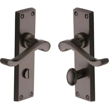 Picture of Bedford WC Bathroom Door Handle - V815Mb Picture of Bedford WC Bathroom Door Handle - V815Mb