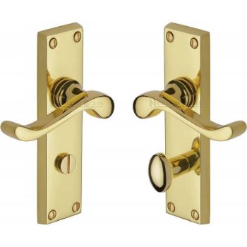 Picture of Bedford WC Bathroom Door Handle - V815Pb Picture of Bedford WC Bathroom Door Handle - V815Pb