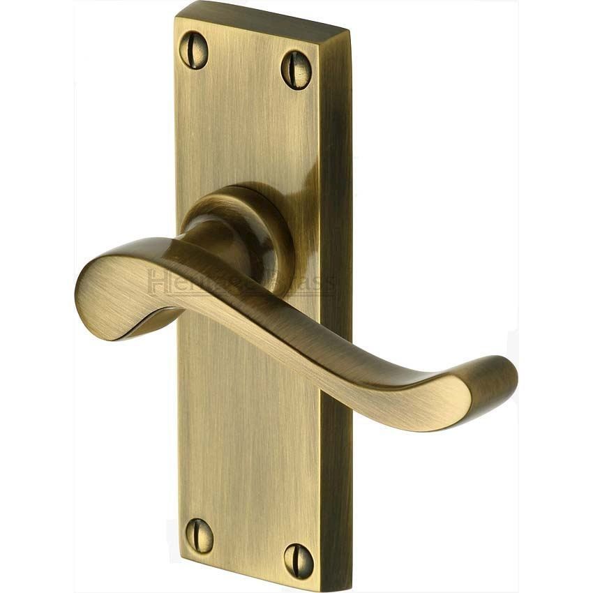 Picture of Bedford Short Plate Latch Door Handle - V800-At