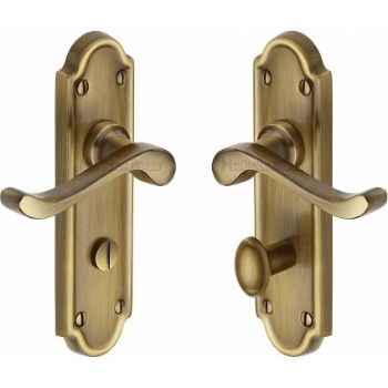 Picture of Meridian WC Bathroom Door Handle - V330At Picture of Meridian WC Bathroom Door Handle - V330At