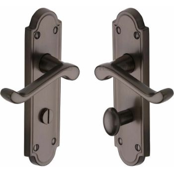 Picture of Meridian WC Bathroom Door Handle - V330Mb Picture of Meridian WC Bathroom Door Handle - V330Mb