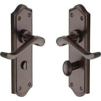 Picture of Buckingham WC Bathroom Door Handle - W4220Mb Picture of Buckingham WC Bathroom Door Handle - W4220Mb