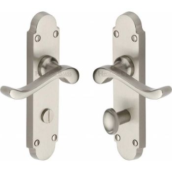 Picture of Savoy WC Bathroom Door Handle - S620Sn Picture of Savoy WC Bathroom Door Handle - S620Sn