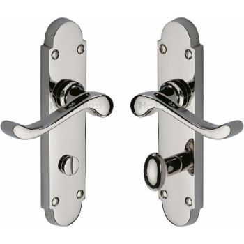 Picture of Savoy WC Bathroom Door Handle - S620Pn Picture of Savoy WC Bathroom Door Handle - S620Pn