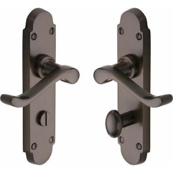 Picture of Savoy WC Bathroom Door Handle - S620Mb Picture of Savoy WC Bathroom Door Handle - S620Mb