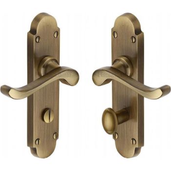 Picture of Savoy WC Bathroom Door Handle - S620At Picture of Savoy WC Bathroom Door Handle - S620At