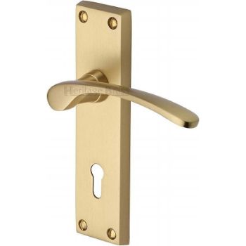 Picture of Sophia Lock Handle - V4130SB Picture of Sophia Lock Handle - V4130SB