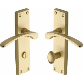 Picture of Sophia WC Bathroom Door Handle - V4142Sb Picture of Sophia WC Bathroom Door Handle - V4142Sb