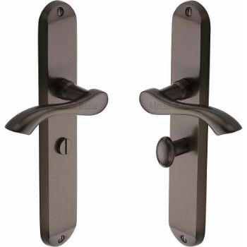 Picture of Algarve Long Plate WC Bathroom Door Handle - Mm7230Mb Picture of Algarve Long Plate WC Bathroom Door Handle - Mm7230Mb