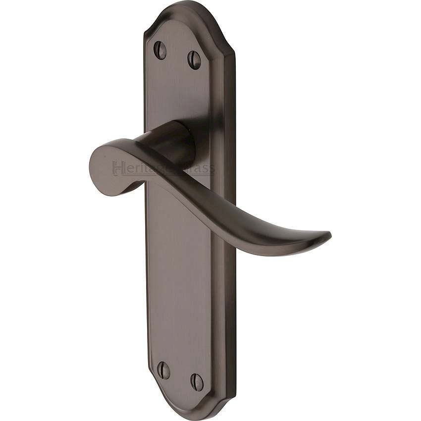 Picture of Sandown Door Handles - SAN1410-MB