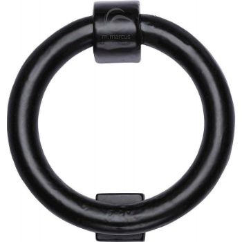 Smooth Black Ring Knocker - FB339 Picture of Smooth Black Ring Knocker - FB339