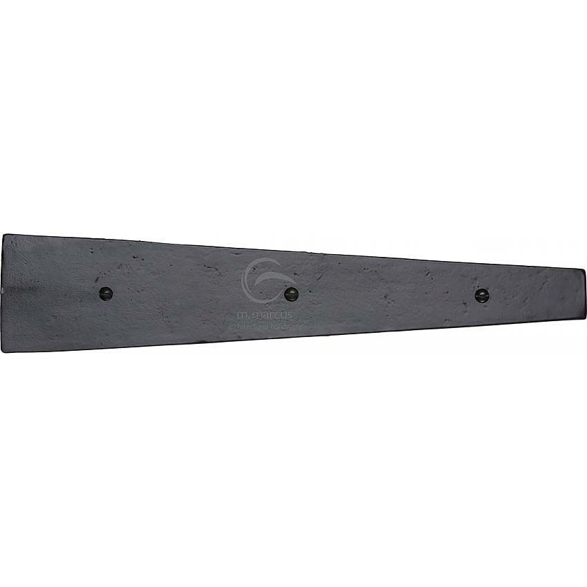 Picture of Smooth Black Decorative Door Hinge - FB416