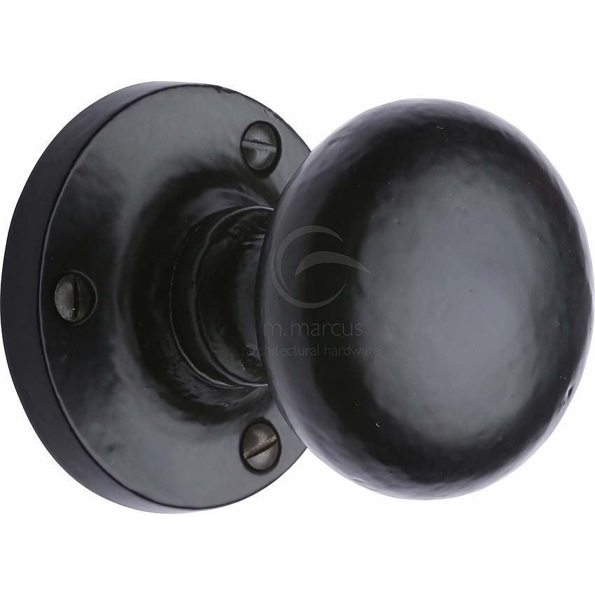 Picture of Smooth Black Alveley Mortice Knob - FB4975