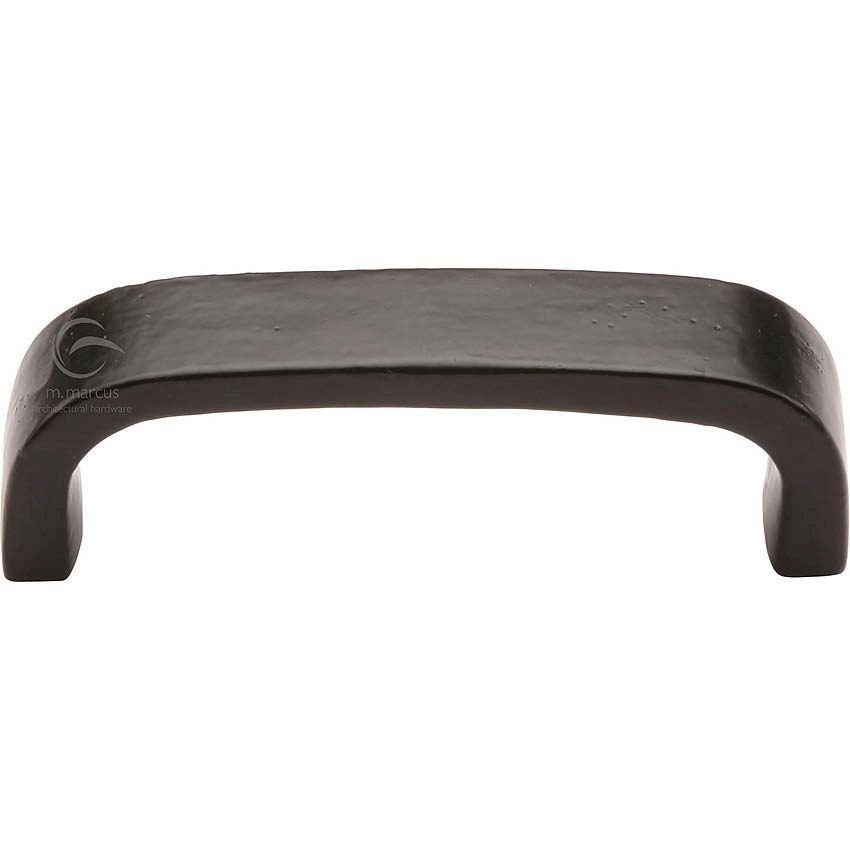Picture of Smooth Black D Type Cabinet Handle - FB341