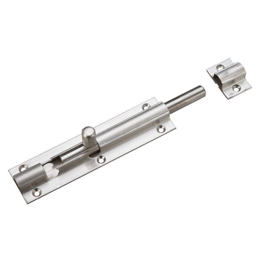 Stainless steel door bolt, barrel bolt.