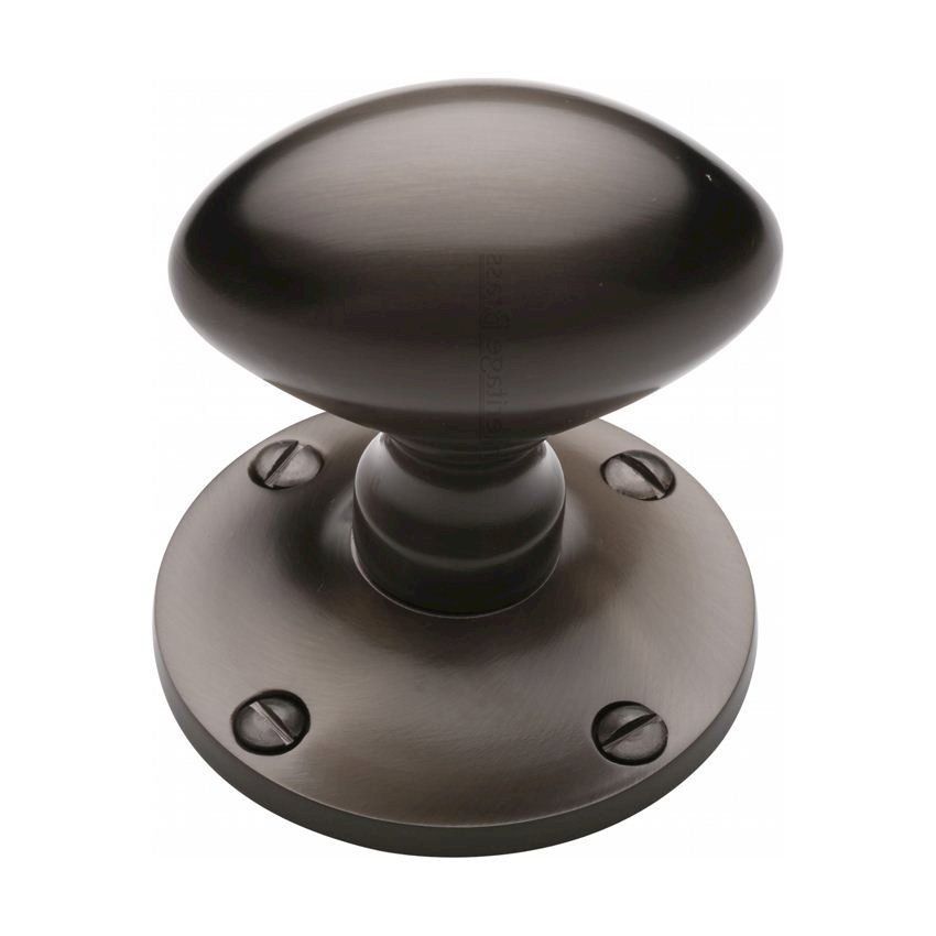 Mayfair Mortice Knob In Matt Bronze Finish - MAY960-MB 