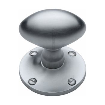 Mayfair Mortice Knob In Satin Chrome Finish - MAY960-SC Mayfair Mortice Knob In Satin Chrome Finish - MAY960-SC