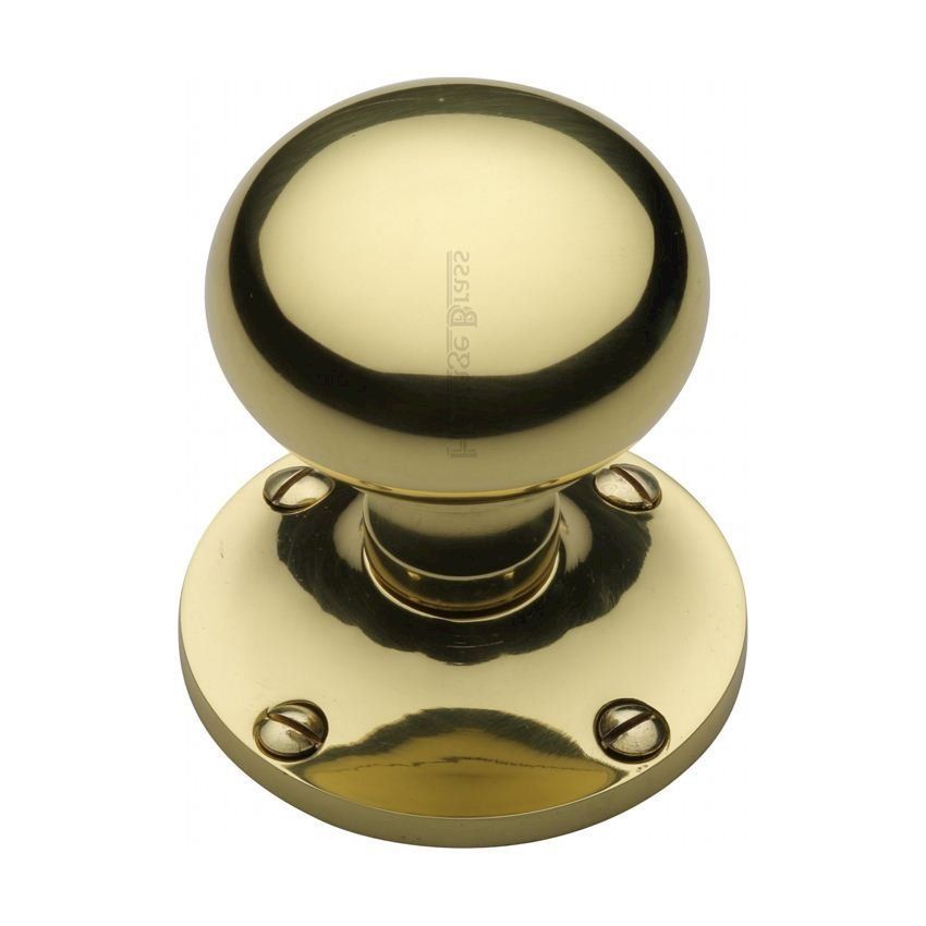 Kensington Mortice Knob In Polished Brass Finish - KEN980-PB