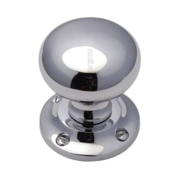 Victoria Mortice Knob In Polished Chrome Finish - V980-PC Victoria Mortice Knob In Polished Chrome Finish - V980-PC