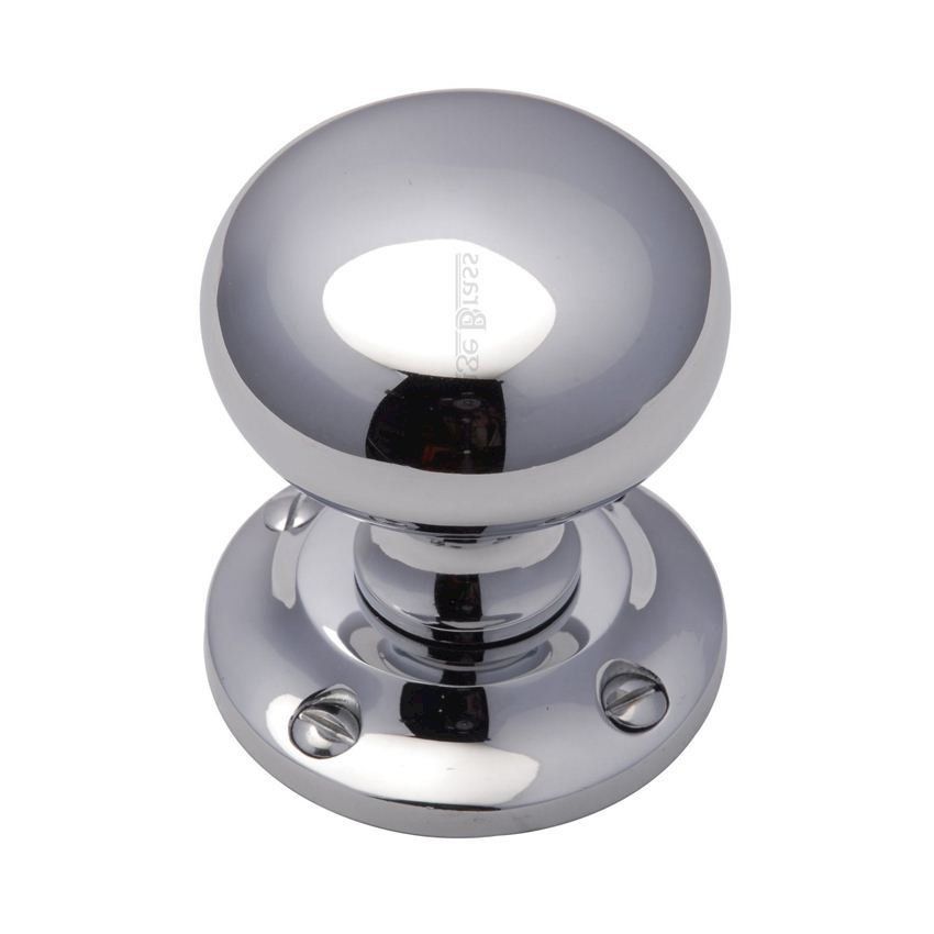 Victoria Mortice Knob In Polished Chrome Finish - V980-PC