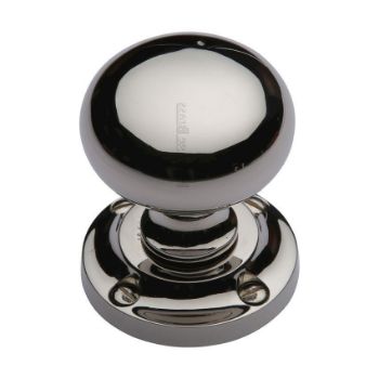 Victoria Mortice Knob In Polished Nickel Finish - V980-PNF Victoria Mortice Knob In Polished Nickel Finish - V980-PNF